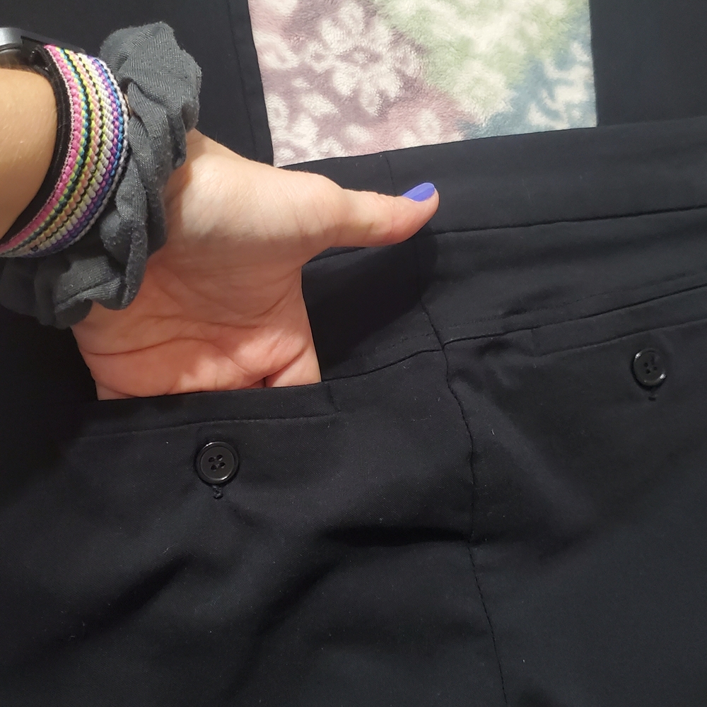 Dress Pants/ Black Slacks - Picture 3 of 6
